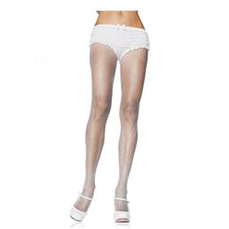 Nylon Visnet Panty - Wit S/L