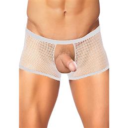 Double Pleasure Visnet Short - Wit L/XL