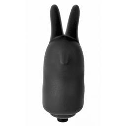 Power Rabbit Vingerring - Zwart