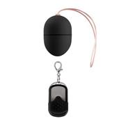 10 Speed Remote Vibrating Egg Black 