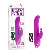 Body&Soul love bunny vibrator roze 