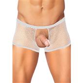 Double Pleasure Visnet Short - Wit S/M