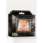 Double Pleasure Visnet Short - Wit S/M