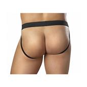 Wetlook Jock - Zwart S/M