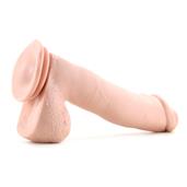 Huidkleurige Dildo met zuignap