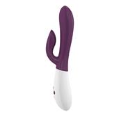 Ovo K2 Rabbit Vibrator Blackberry/White