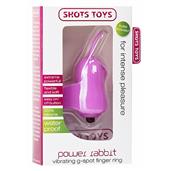 Power Rabbit Vingerring - Roze