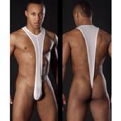 Mankini T-style White Medium