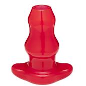 Double Tunnel Plug - Rood Large