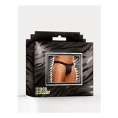 Micro G-String V Zwart S/M